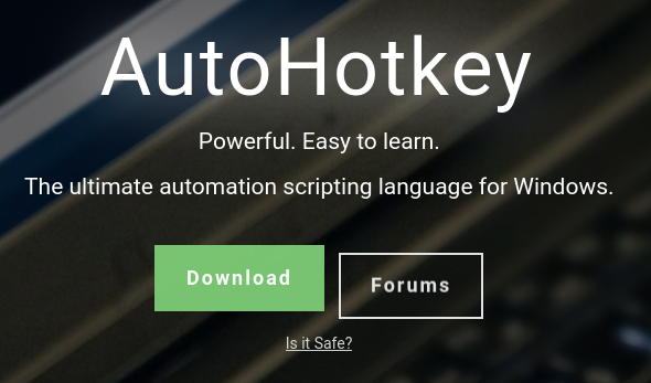 AutoHotKey